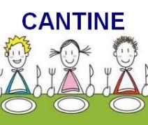 menu de la cantine scolaire, cliquer sur l'assiette !