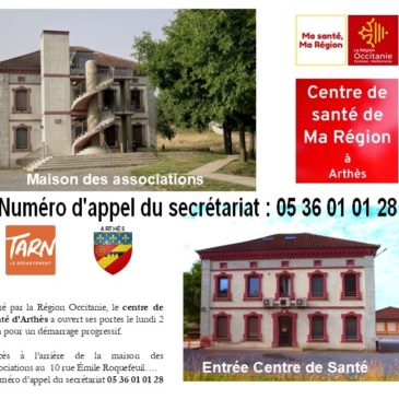 Centre de Santé à Arthès